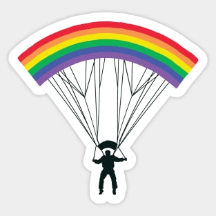 Ride the Rainbow Sticker